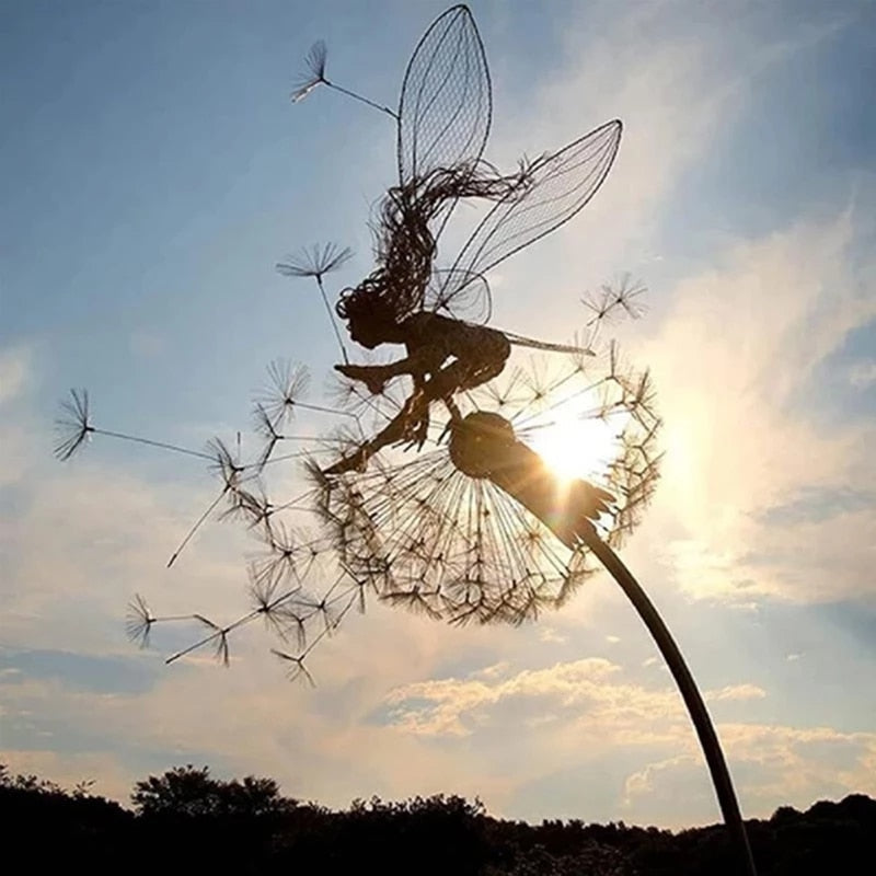 Dayhills | Enchanting Fairy Garden Sculptures: Dreamy Lawn Decoration
