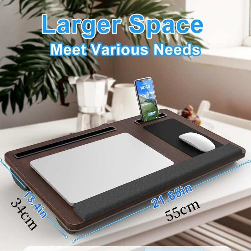 Dayhills | Ergonomic Laptop Holder with Wrist Support and Device Slots