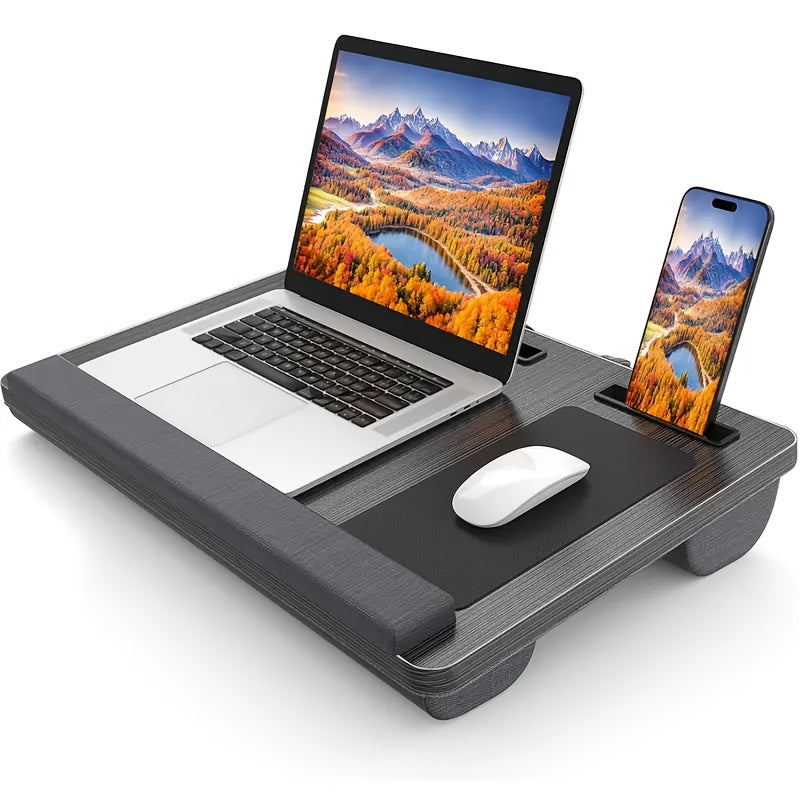Dayhills | Ergonomic Laptop Holder with Wrist Support and Device Slots
