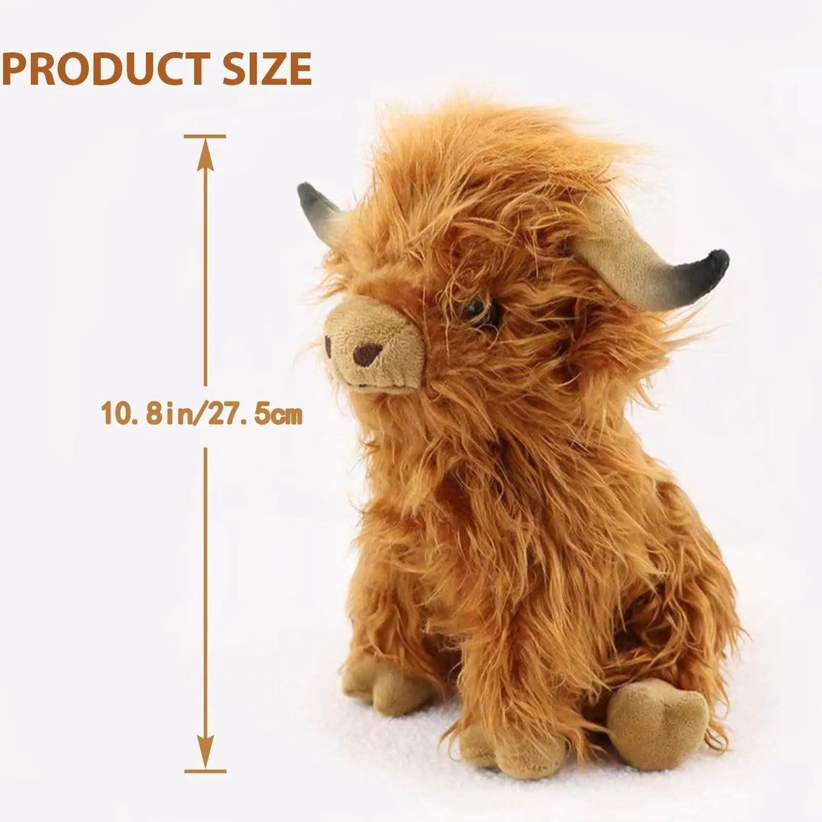 Dayhills | Fluffy Highland Cuddle – Soft Cow for Young and Old