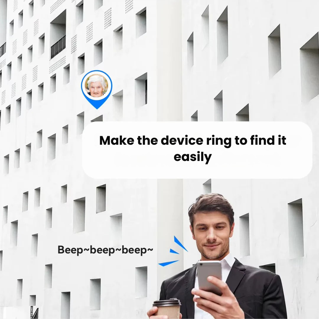 Dayhills | GPS Tracker for Seniors | Real-Time Tracking, Waterproof & No Subscription Fees for Peace of Mind