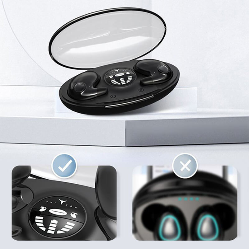 Dayhills | Invisible Wireless Sleep Earbuds | IPX5 Waterproof with Noise Isolation