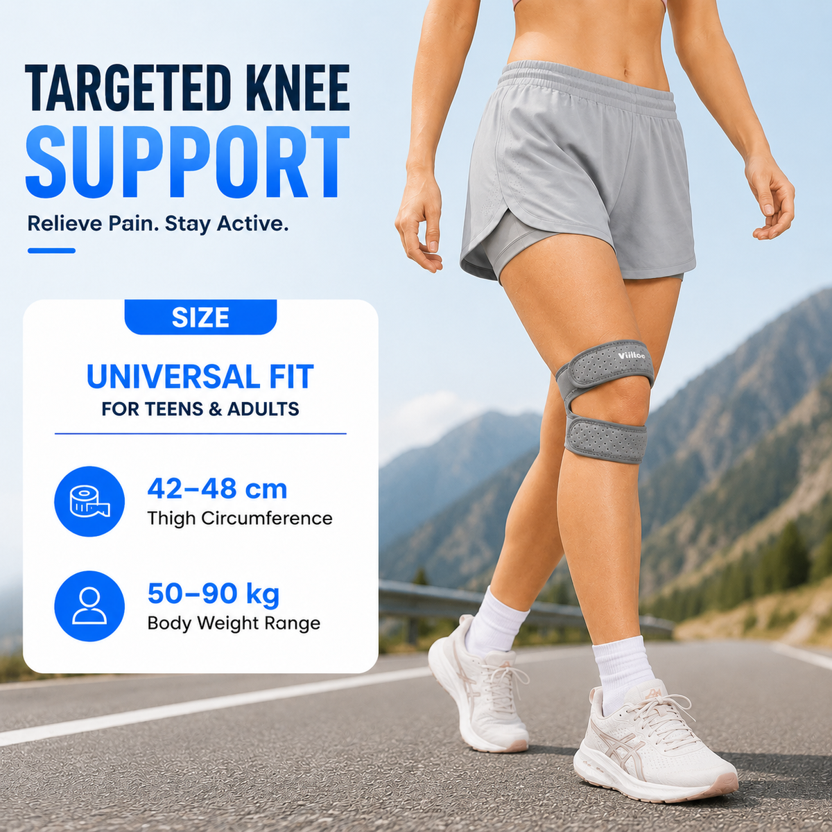 Dayhills | KnevoPro Adjustable Patellar Support Strap