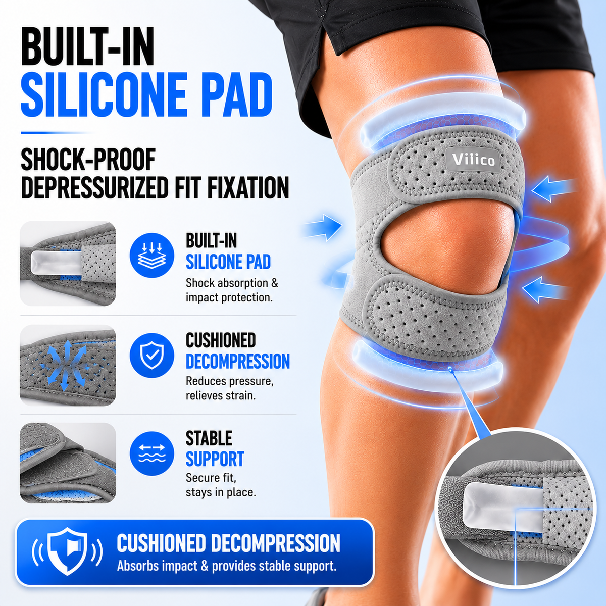 Dayhills | KnevoPro Adjustable Patellar Support Strap