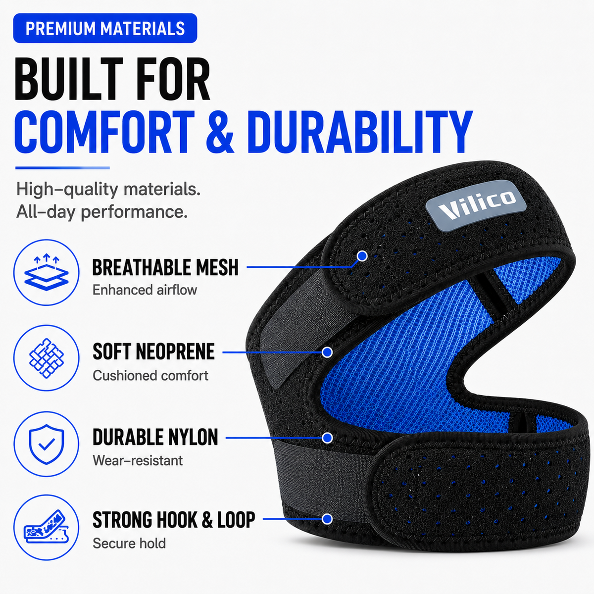 Dayhills | KnevoPro Adjustable Patellar Support Strap