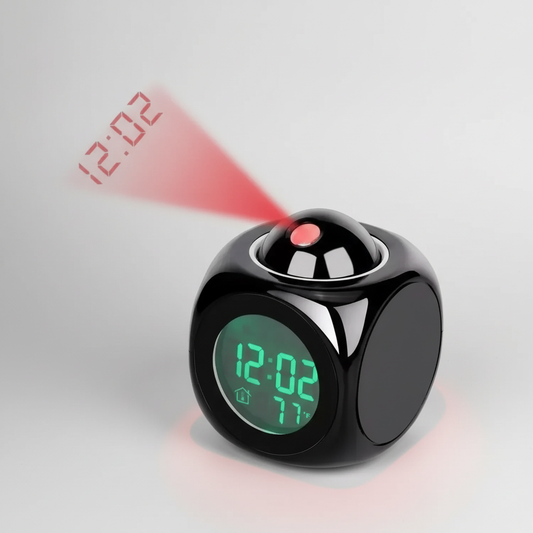 Dayhills | LuminovaCube Digital Projection Alarm Clock