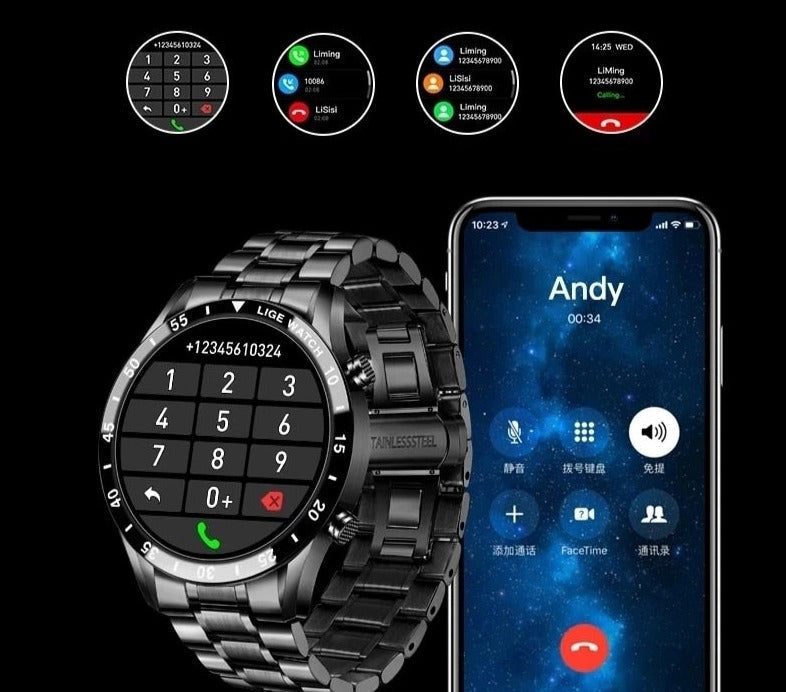 Dayhills | Luxury 4G Smartwatch – Stylish Watch with Calls, GPS & Health Features