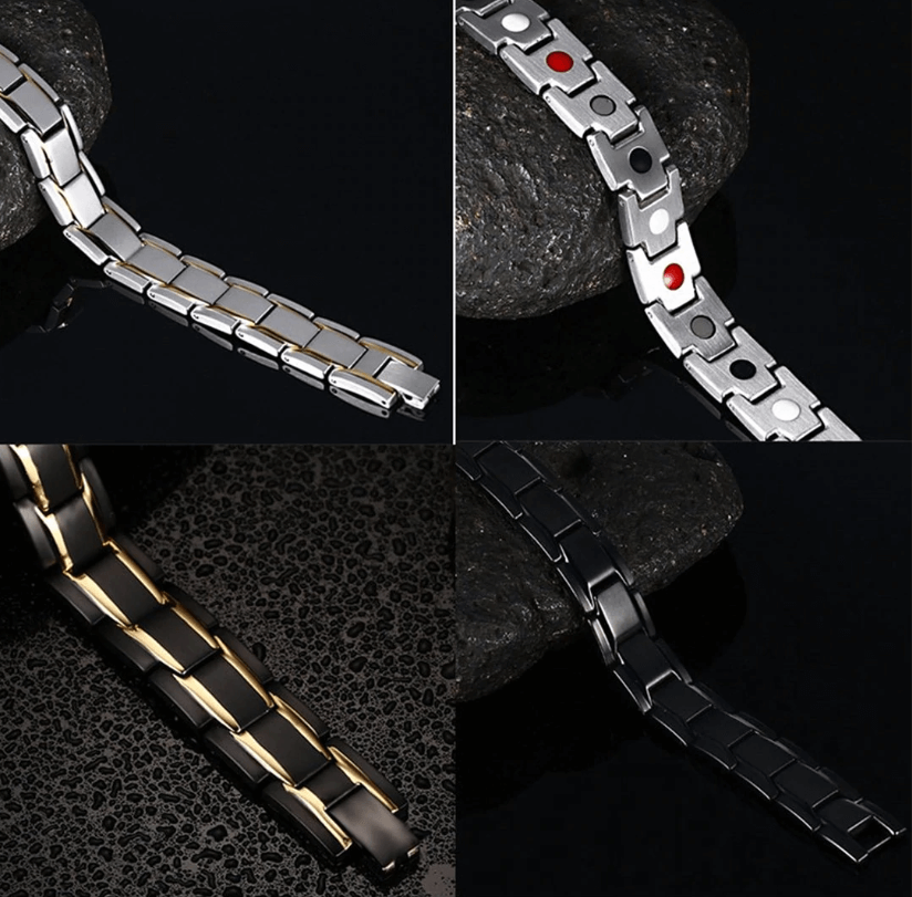 Dayhills | Magnetic Health Bracelet | Stainless Steel with Energy Magnets