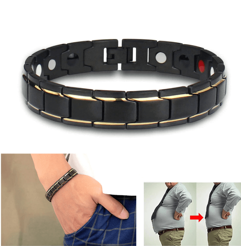 Dayhills | Magnetic Health Bracelet | Stainless Steel with Energy Magnets