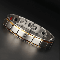 Dayhills | Magnetic Health Bracelet | Stainless Steel with Energy Magnets
