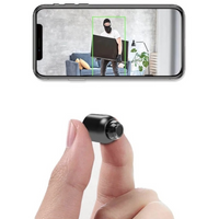 Dayhills | Mini Wi-Fi Surveillance Camera | Wireless with Night Vision & Motion Detection | Black