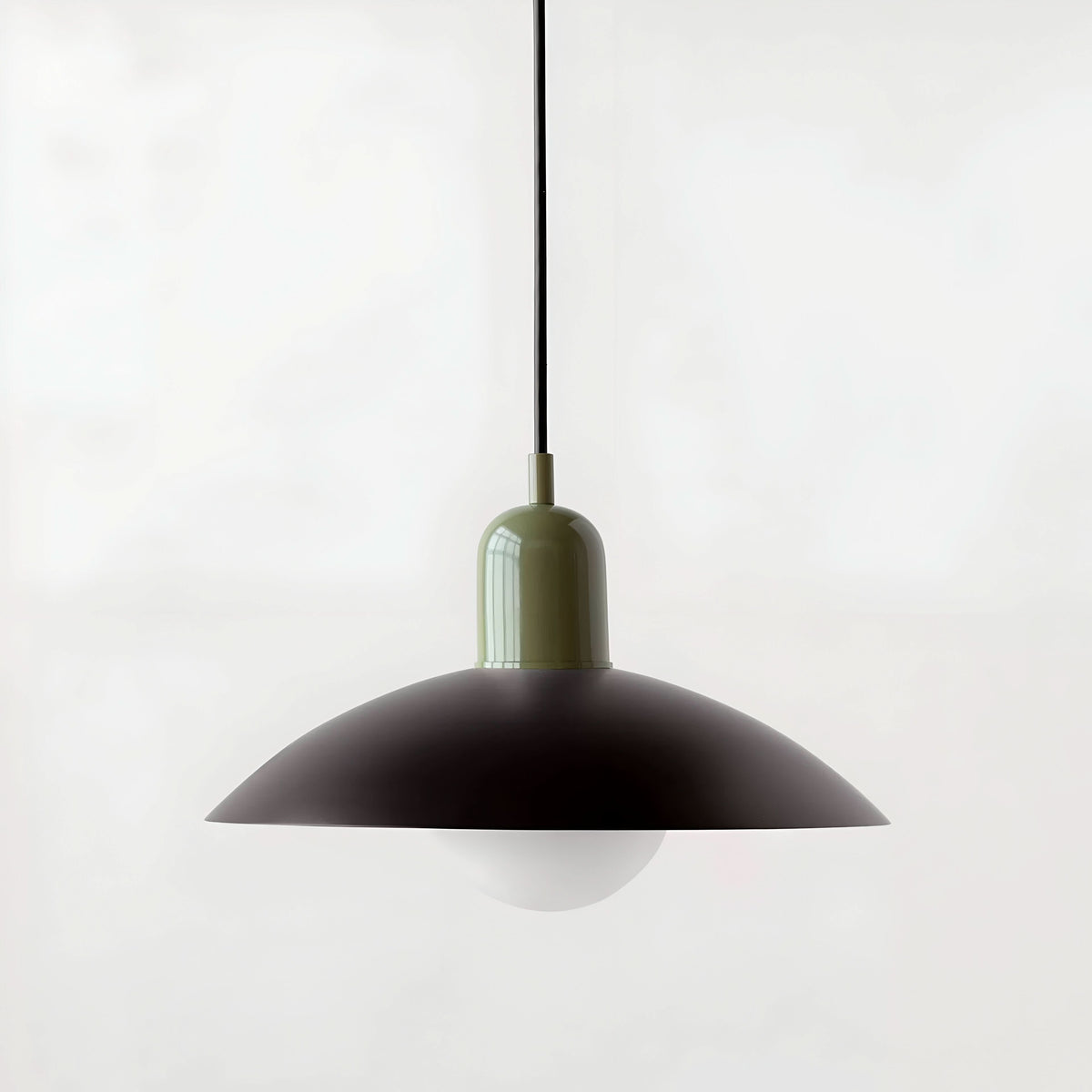 Dayhills | Modern Macaron Bauhaus Pendant Light – Iron Shade