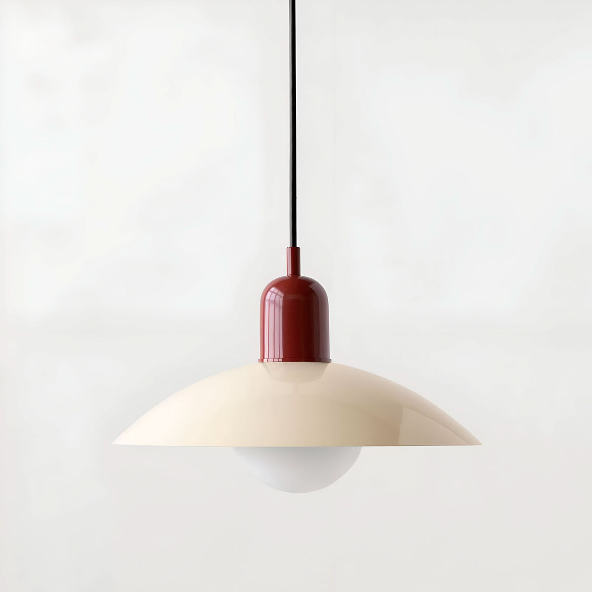 Dayhills | Modern Macaron Bauhaus Pendant Light – Iron Shade