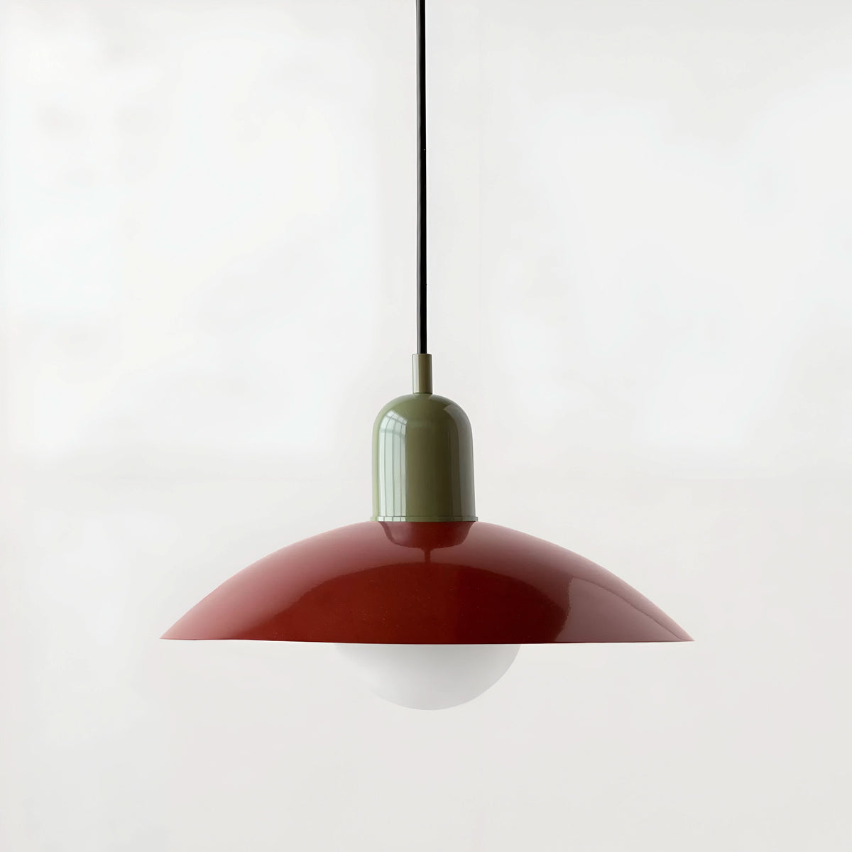 Dayhills | Modern Macaron Bauhaus Pendant Light – Iron Shade