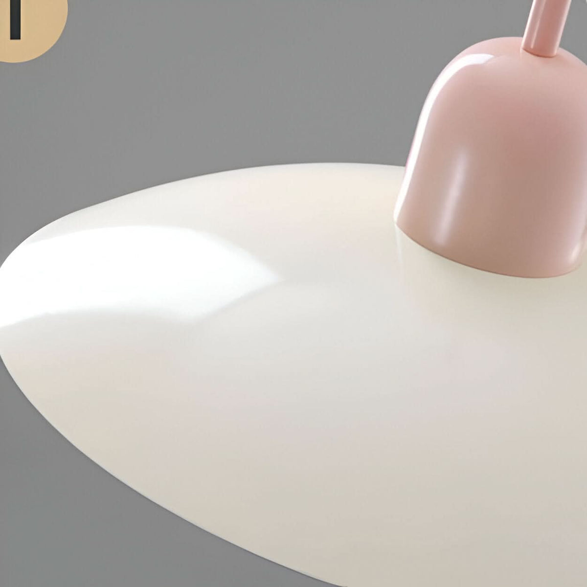 Dayhills | Modern Macaron Bauhaus Pendant Light – Iron Shade