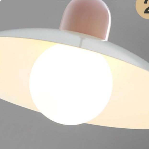 Dayhills | Modern Macaron Bauhaus Pendant Light – Iron Shade