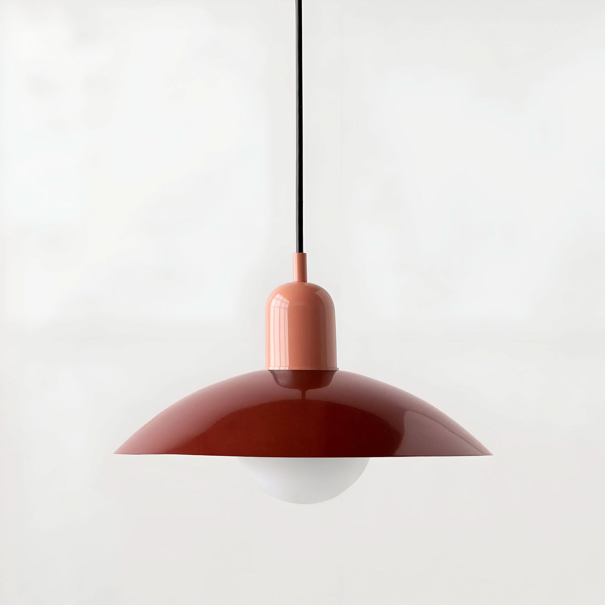 Dayhills | Modern Macaron Bauhaus Pendant Light – Iron Shade