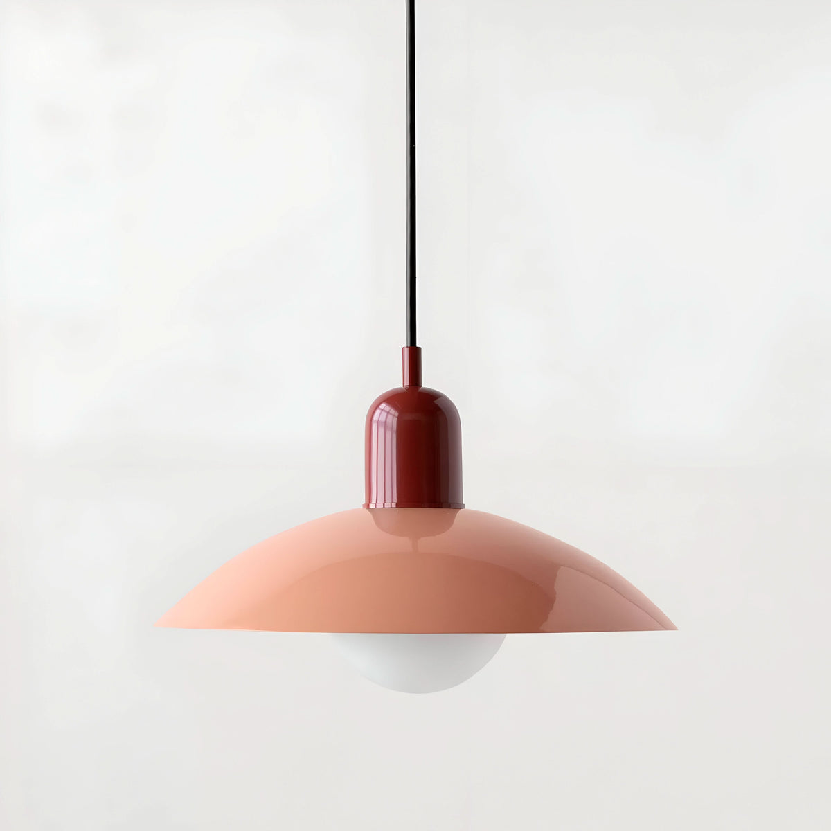 Dayhills | Modern Macaron Bauhaus Pendant Light – Iron Shade