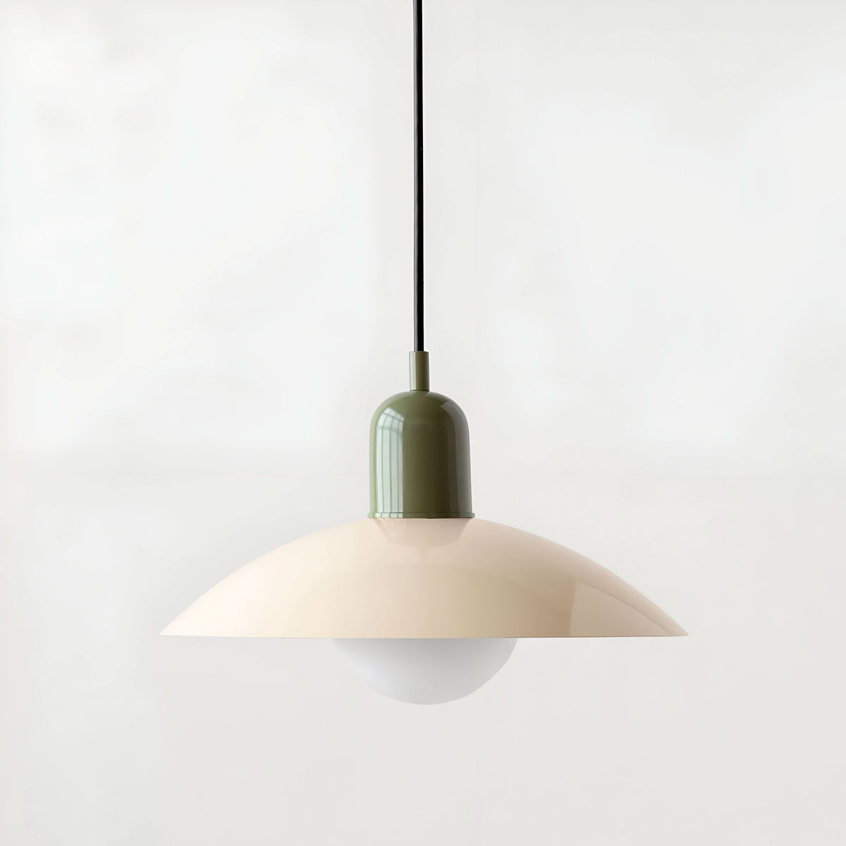 Dayhills | Modern Macaron Bauhaus Pendant Light – Iron Shade