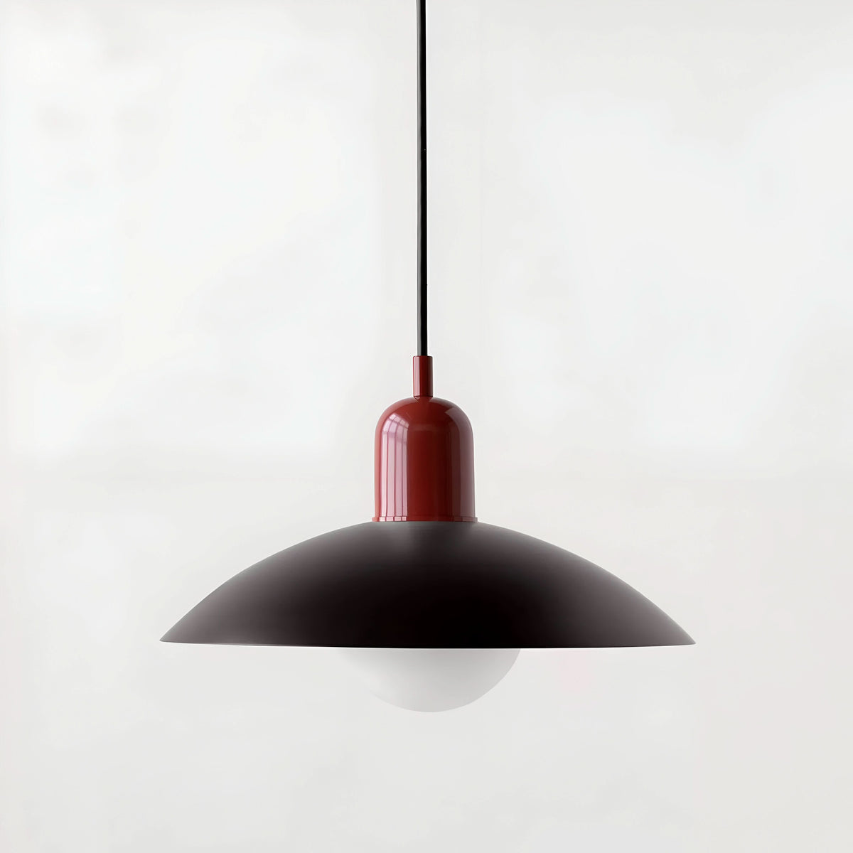 Dayhills | Modern Macaron Bauhaus Pendant Light – Iron Shade
