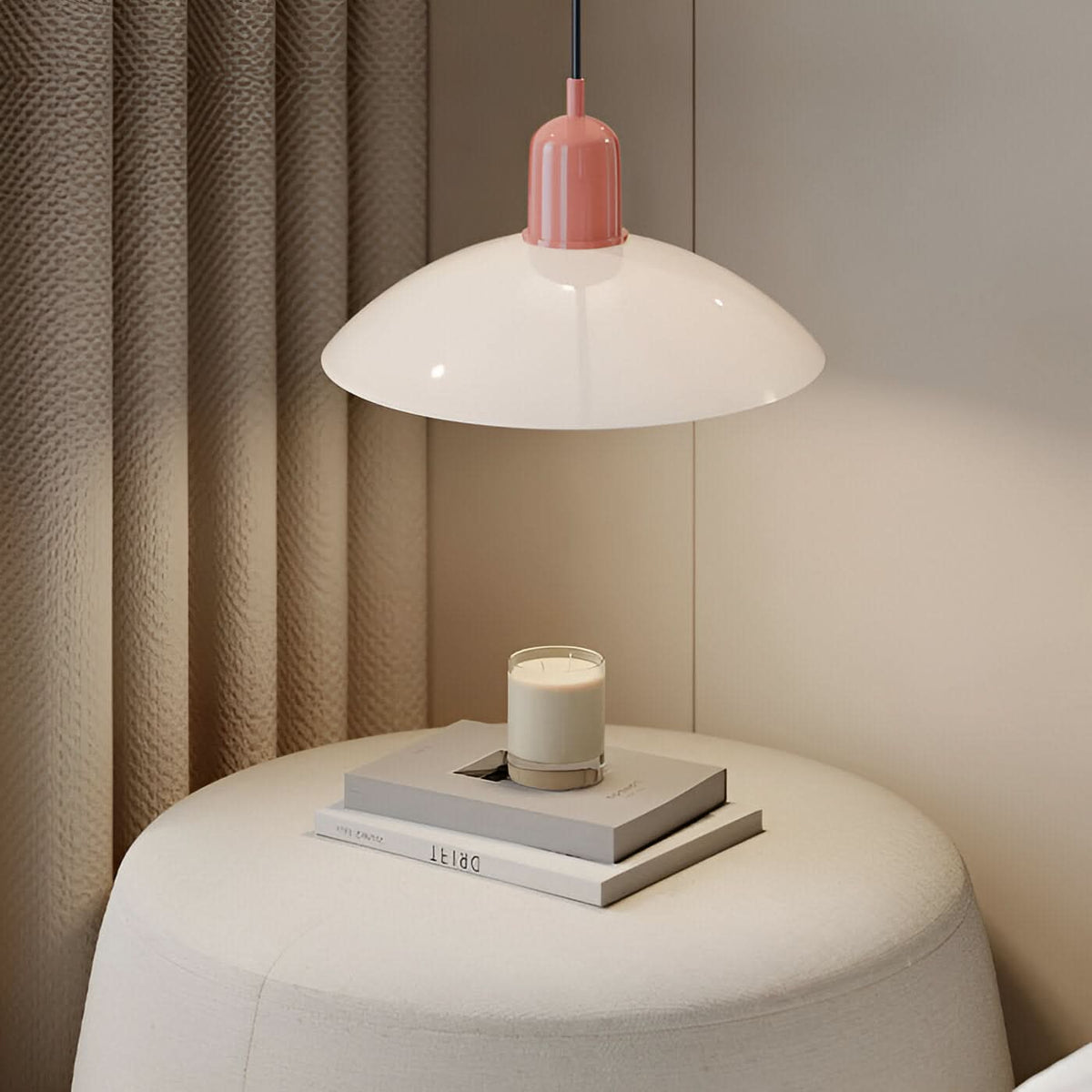 Dayhills | Modern Macaron Bauhaus Pendant Light – Iron Shade