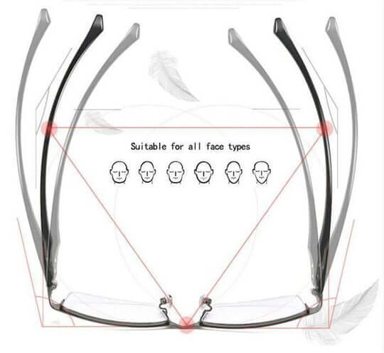Dayhills | Optivista Multifocal Glasses with Automatic Vision Adjustment and Blue Filter