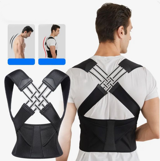 Dayhills | Posture Correction Belt | Instant Back & Shoulder Support | Black