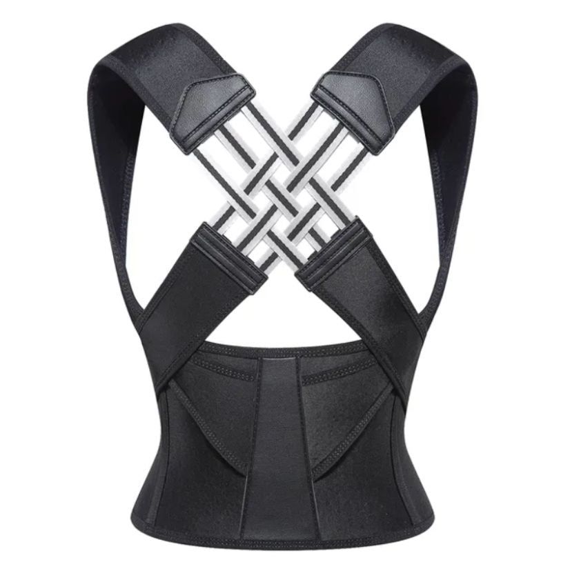 Dayhills | Posture Correction Belt | Instant Back & Shoulder Support | Black