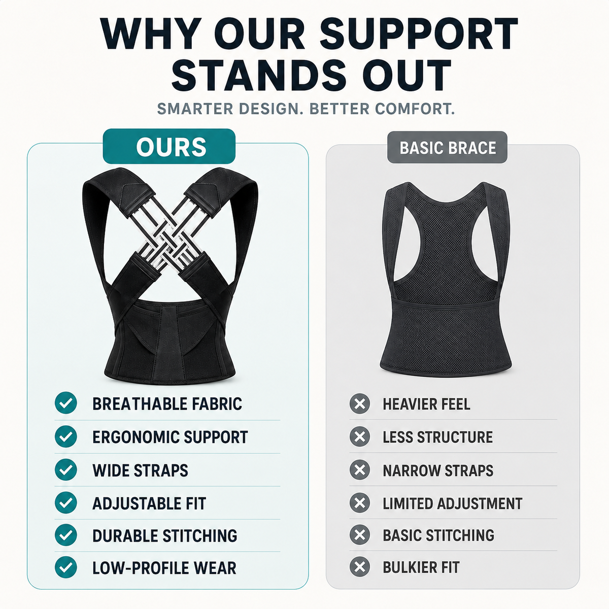Dayhills | Postuvera Adjustable Posture Support Brace