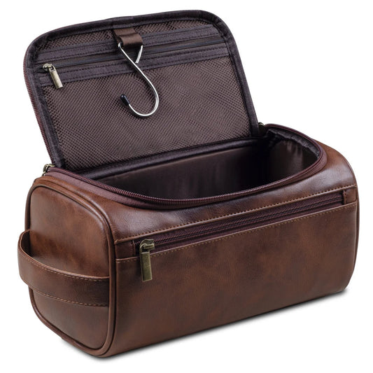 Dayhills - Premium Leather Toiletry Bag for Travelers