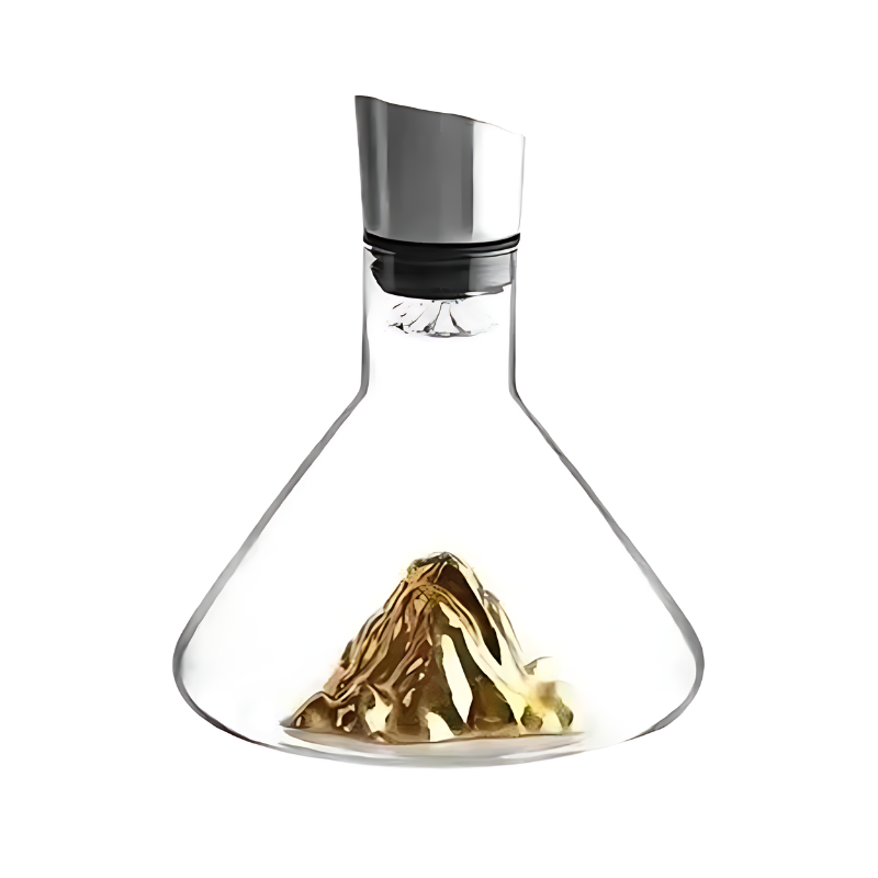 Dayhills | Premium Wine Decanter | Lead-Free Crystal with Quick Aeration & Filtration for Enhanced Flavor Experience