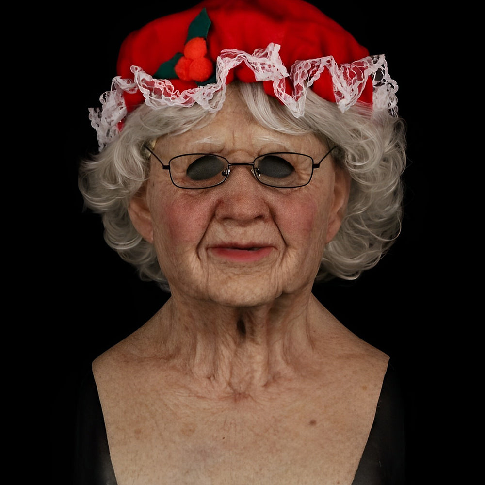 Dayhills | Realistic Old Man Mask – Halloween and Cosplay Latex Mask with Movable Mouth
