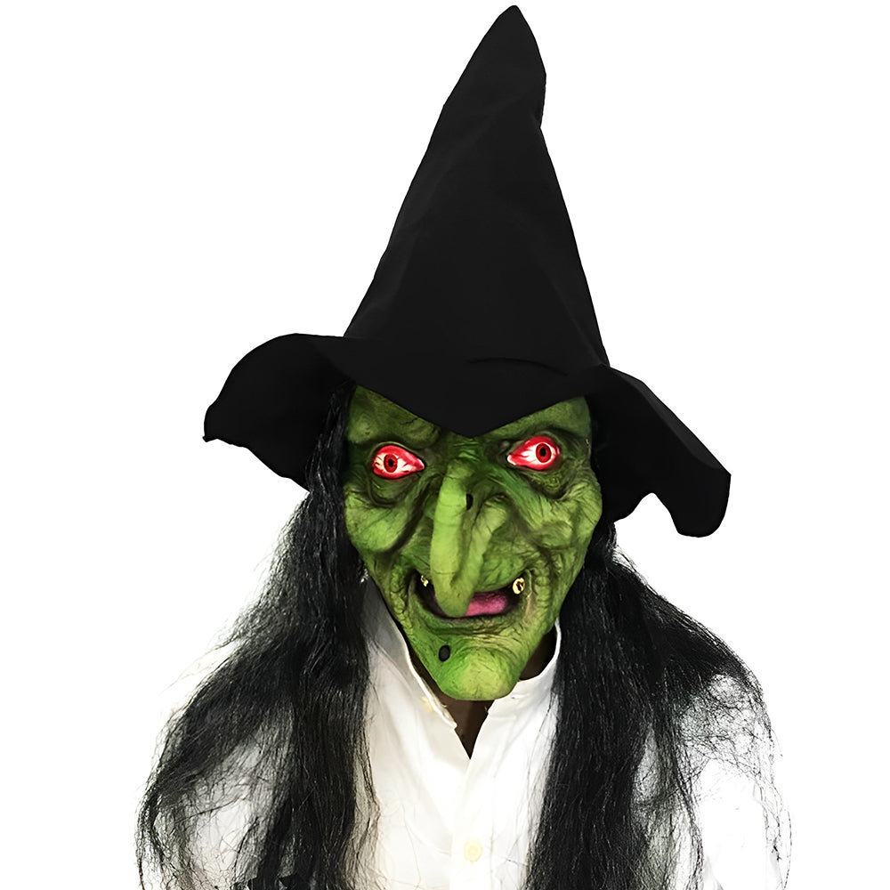 Dayhills | Realistic Old Man Mask – Halloween and Cosplay Latex Mask with Movable Mouth