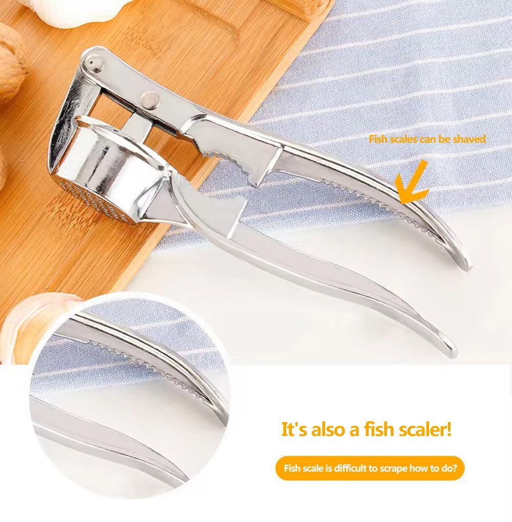 Dayhills | Robust Garlic Press Made of Stainless Steel