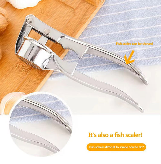 Dayhills | Robust Garlic Press Made of Stainless Steel