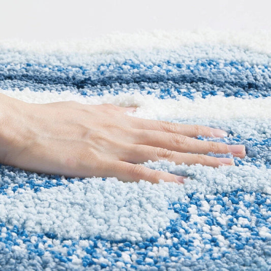 Dayhills | Seaside Footprint Pattern Bath Mat