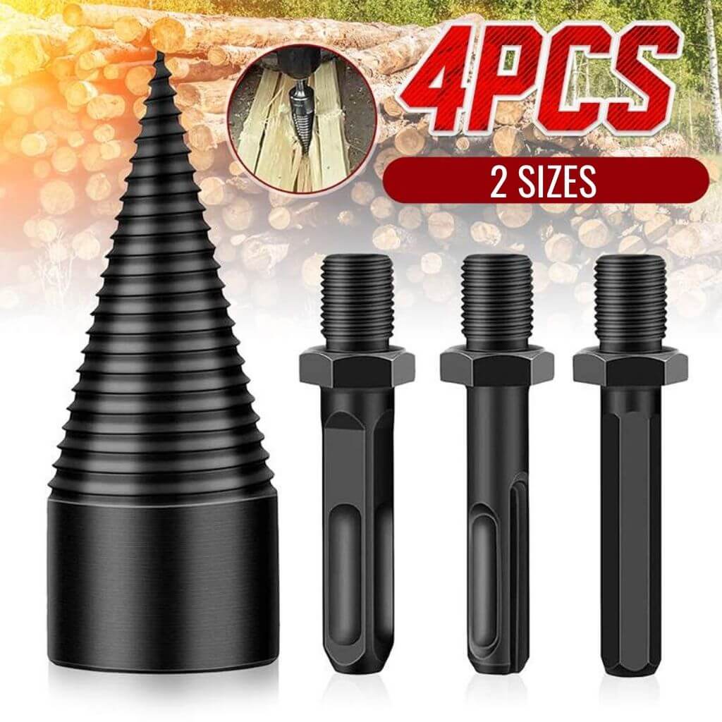 Dayhills Shank Firewood Drill Bit - Works With Any Drill