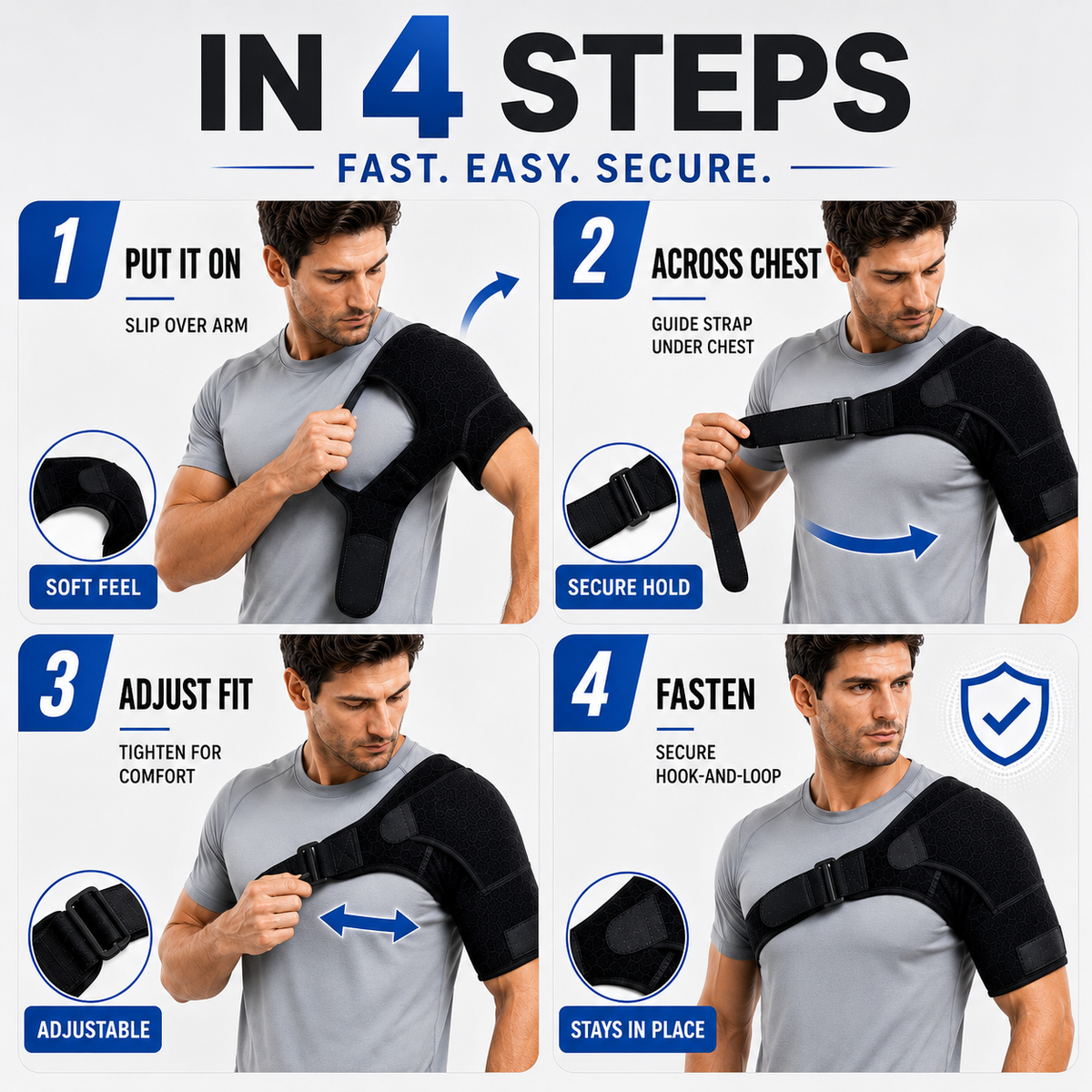 Dayhills | Shouldrax Adjustable Shoulder Support Wrap