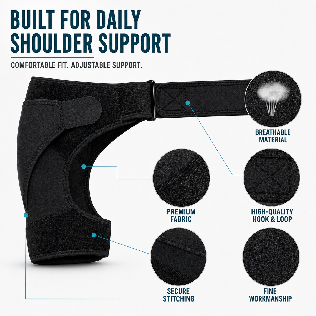 Dayhills | Shouldrax Adjustable Shoulder Support Wrap