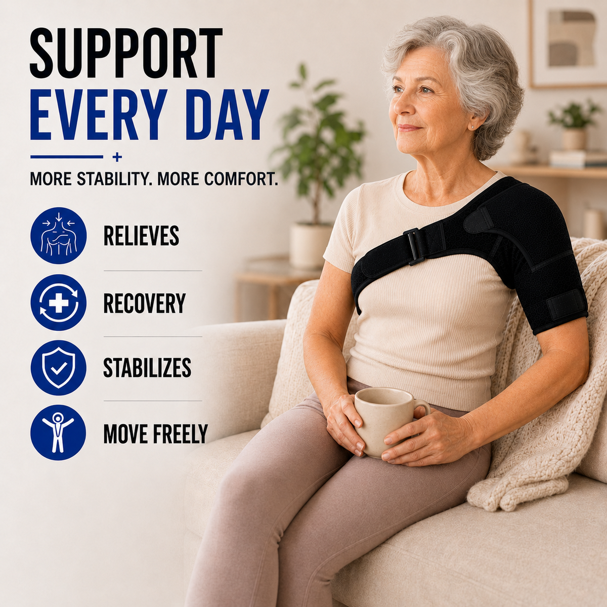 Dayhills | Shouldrax Adjustable Shoulder Support Wrap