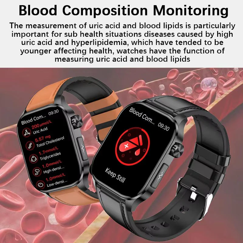 Dayhills | Smartwatch for Seniors Blood Pressure Sugar Health Management