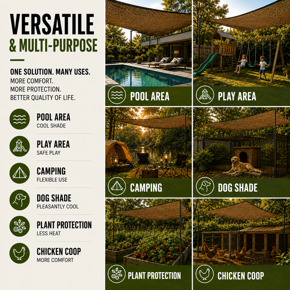 Dayhills | SolariMesh Outdoor Shade Canopy