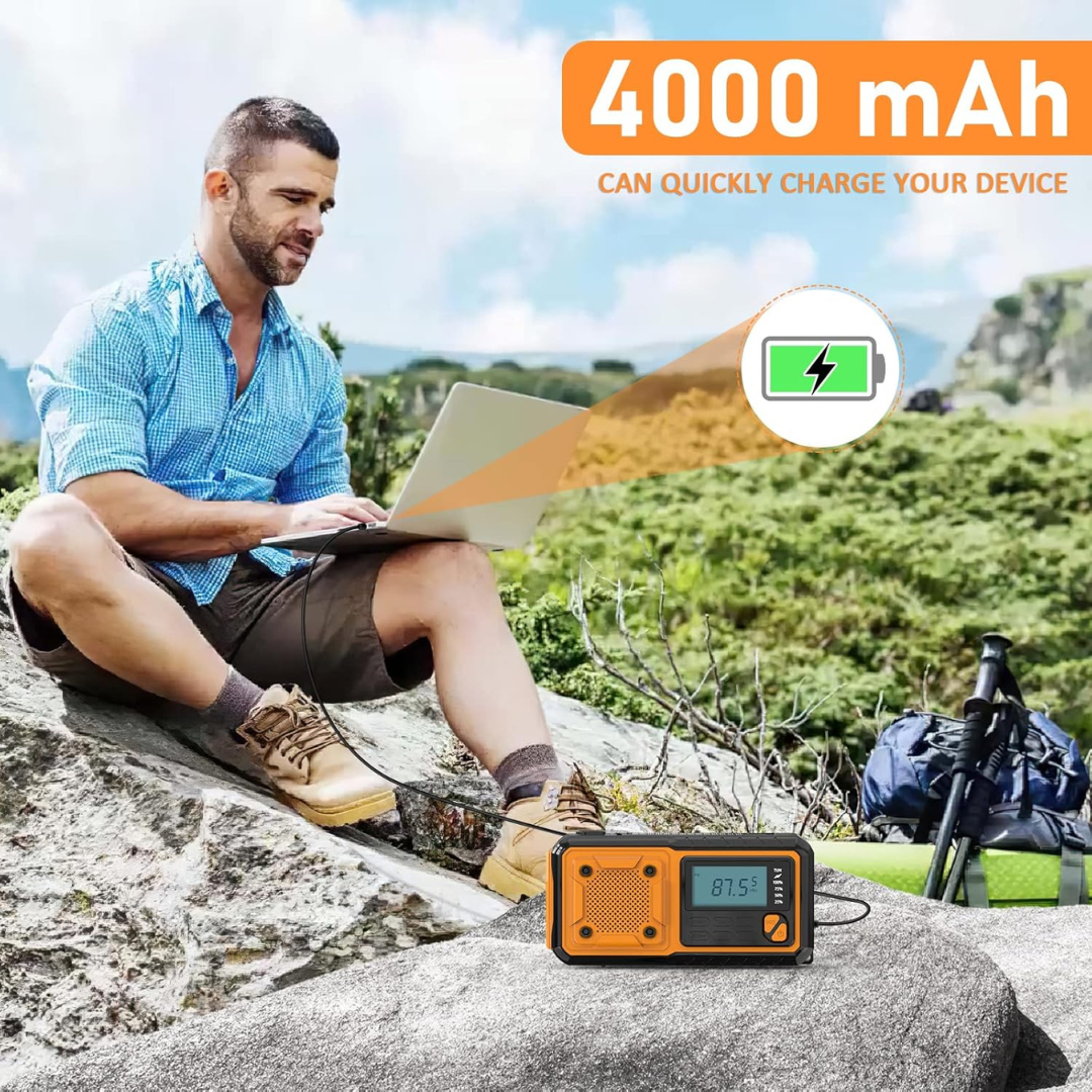 Dayhills | Solavox Portable Emergency Crank Radio