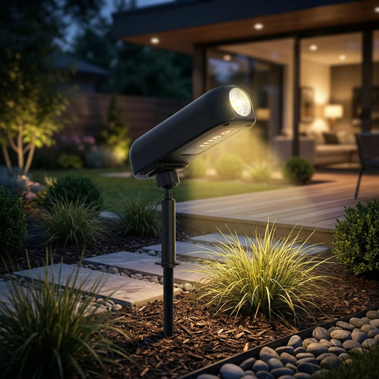 Dayhills | Solendra Adjustable Solar-Powered Outdoor Spotlight