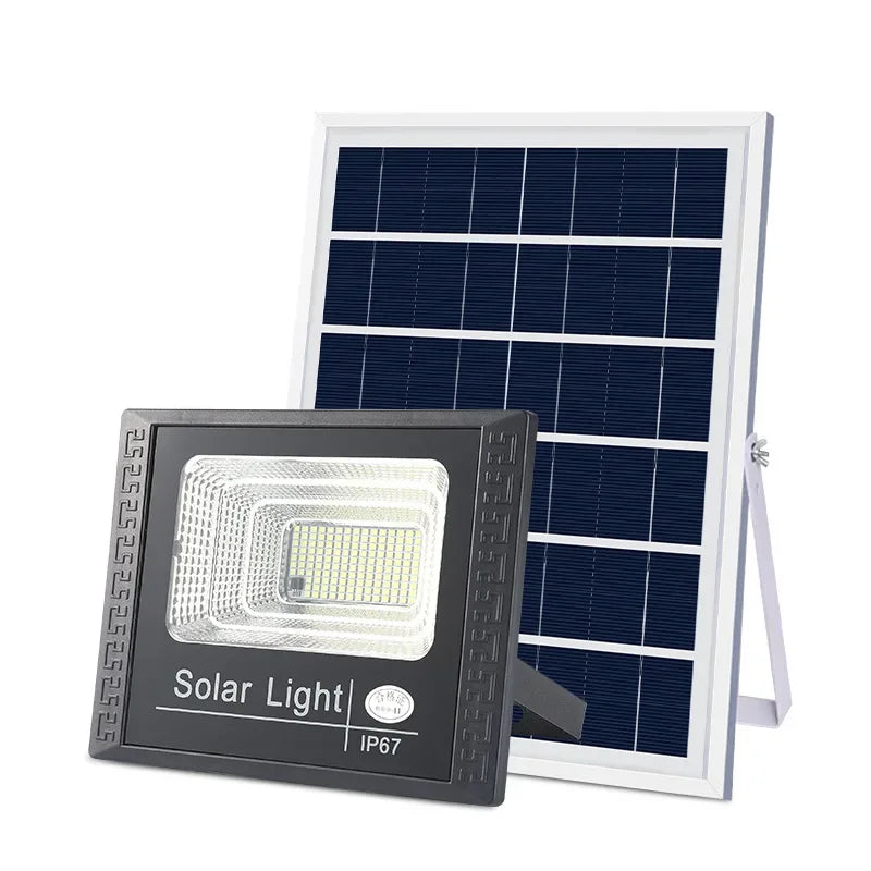 Dayhills | Soluxe Solar-Powered Outdoor Flood Light With Remote