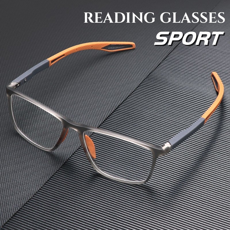 Dayhills | Sports Glasses for Men with Ultra-Light Lenses Against Blue Light and Presbyopia