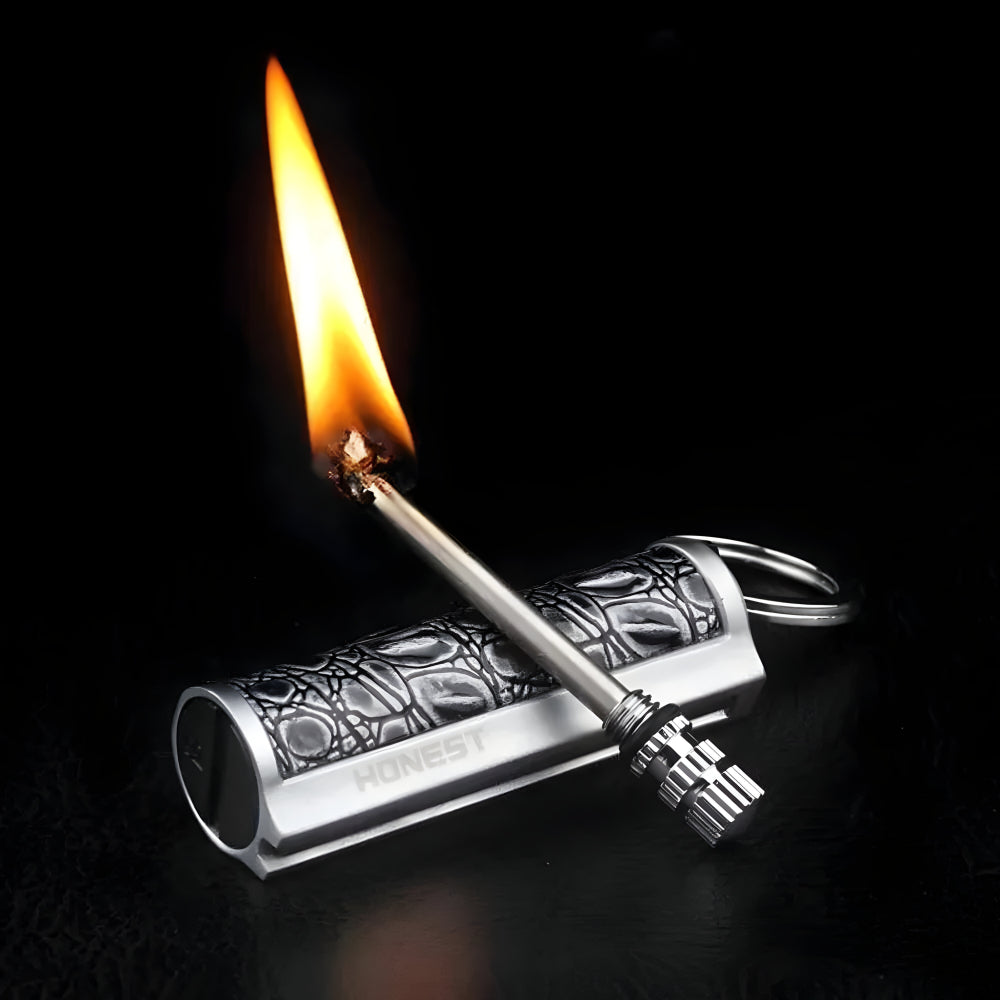 Dayhills | Survival Waterproof Flint Fire Starter Keychain