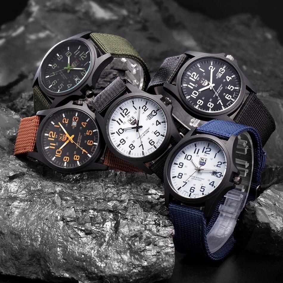 Dayhills | Tactical Men's Watch AdventureTime – Waterproof and Shock Resistant with LED