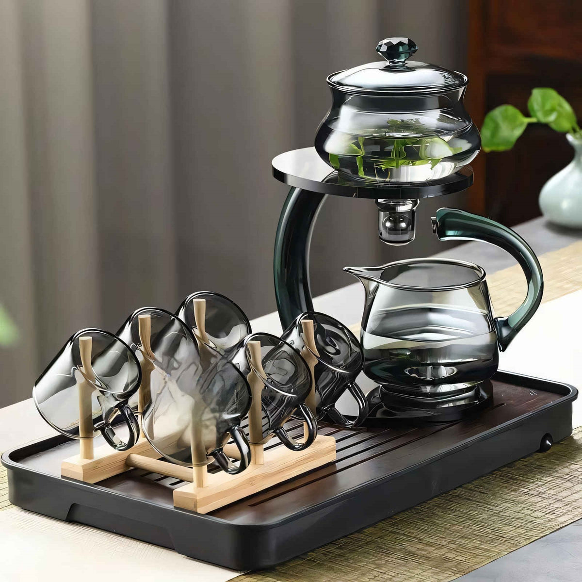 Dayhills | TranquiliTea – Magnetic Glass Infuser Teapot for Enhanced Flavor & Wellness
