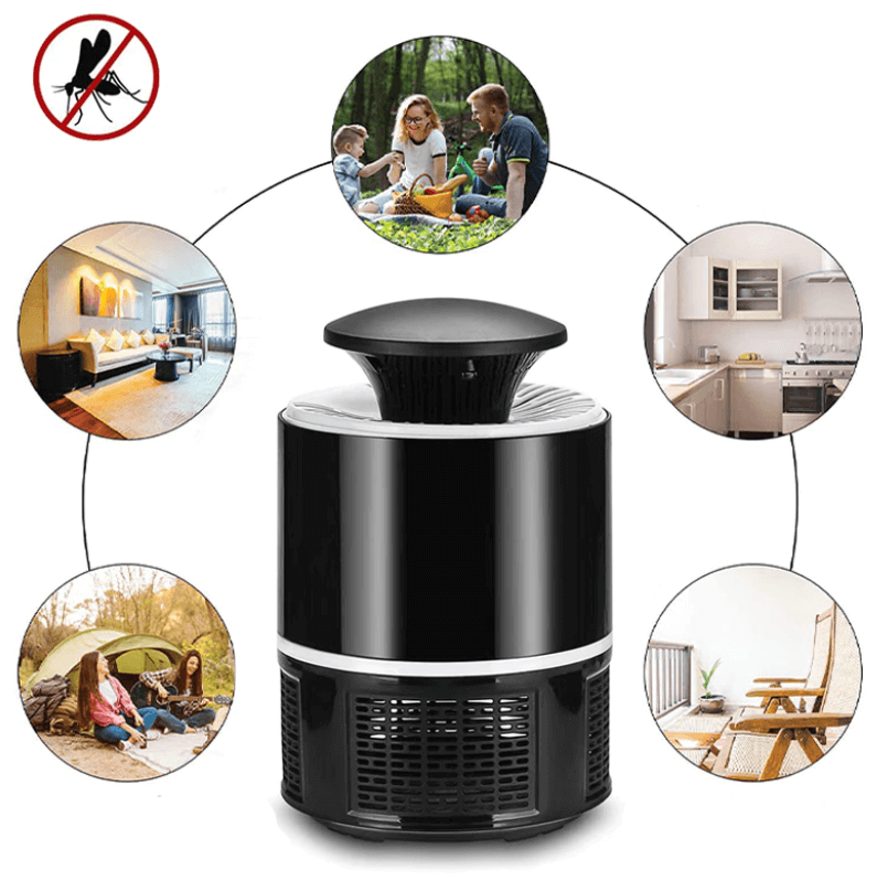 Dayhills | Ultra LED Mosquito Killer Lamp – Silent Insect Trap with UV Light & USB Charging for Indoor Use